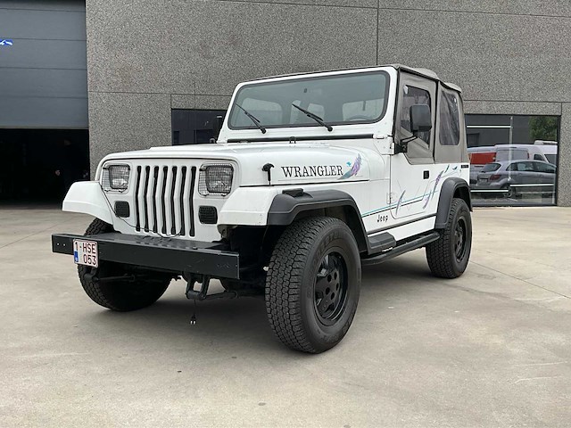 1989 jeep wrangler oldtimer - afbeelding 1 van  12