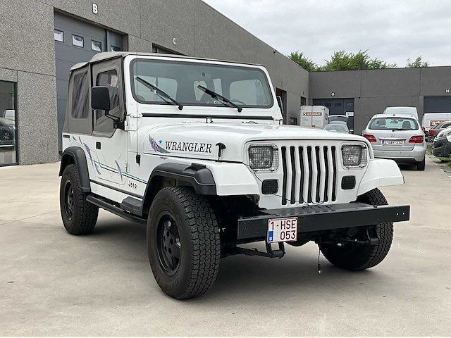 1989 jeep wrangler oldtimer - afbeelding 32 van  33