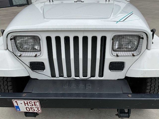 1989 jeep wrangler oldtimer - afbeelding 23 van  37