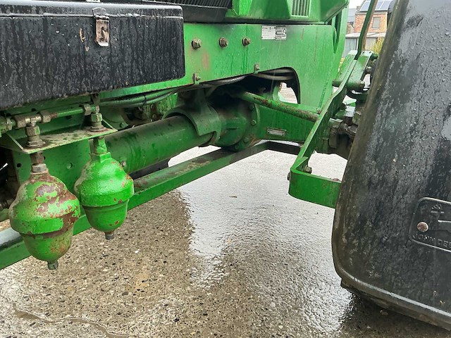 1989 john deere 4755 vierwielaangedreven landbouwtractor - afbeelding 7 van  49