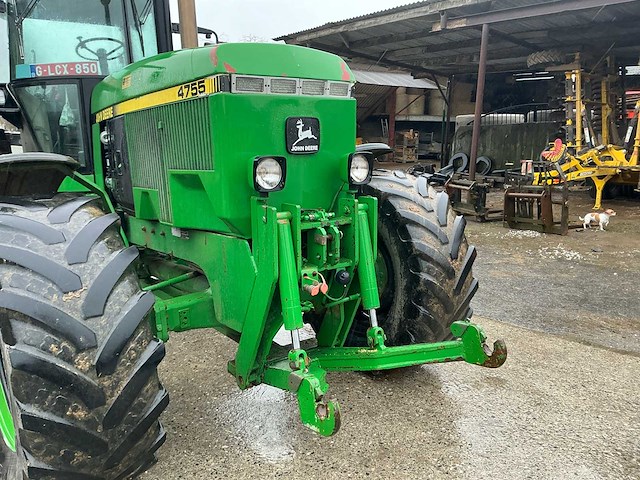 1989 john deere 4755 vierwielaangedreven landbouwtractor - afbeelding 11 van  49