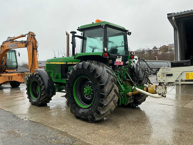 1989 john deere 4755 vierwielaangedreven landbouwtractor - afbeelding 23 van  49