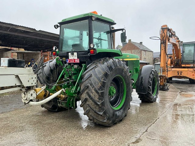 1989 john deere 4755 vierwielaangedreven landbouwtractor - afbeelding 45 van  49