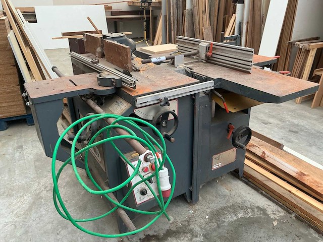 1989 kimac k310 combizaagmachine - afbeelding 2 van  8