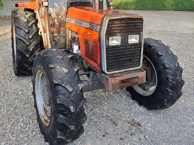 1989 massey ferguson 390 vintage tractor - afbeelding 13 van  15