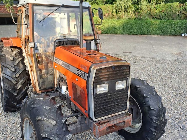 1989 massey ferguson 390 vintage tractor - afbeelding 14 van  15