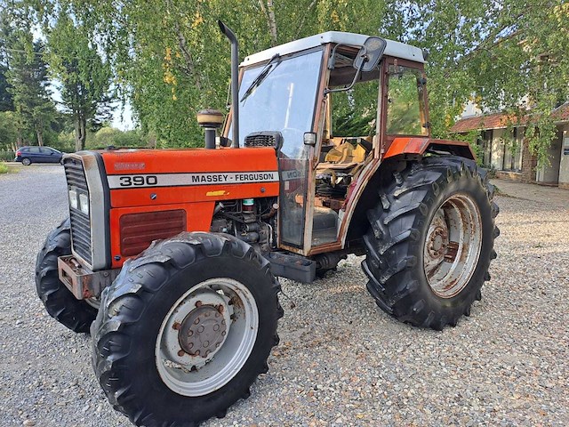 1989 massey ferguson 390 vintage tractor - afbeelding 3 van  9