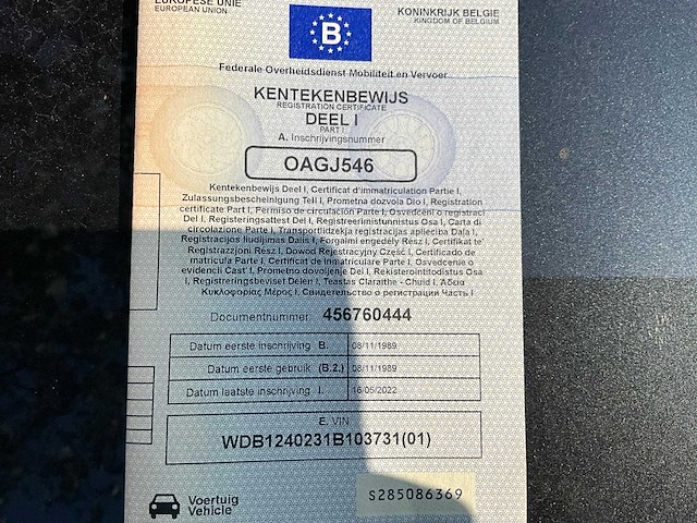 1989 mercedes-benz w124 e230 oldtimer - afbeelding 80 van  82