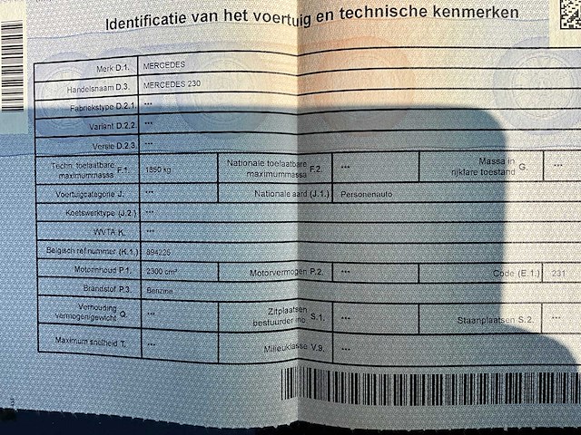 1989 mercedes-benz w124 e230 oldtimer - afbeelding 81 van  82