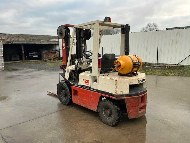 1989 nissan ph02a20u vorkheftruck - afbeelding 12 van  17