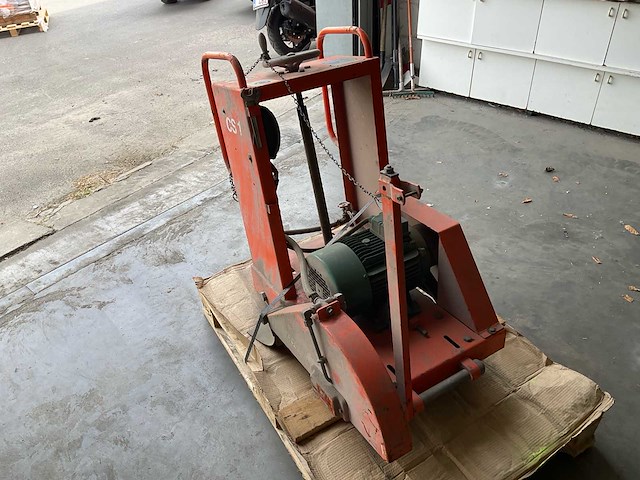 1989 norton clipper cs1 betonzaag - afbeelding 3 van  7