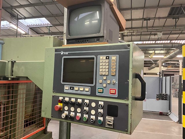 1989 panhans 693/sh70 platen opdeelzaagmachine - afbeelding 2 van  7