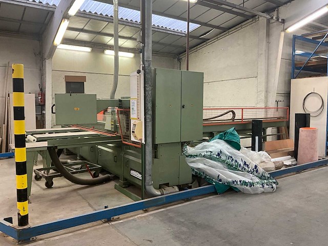 1989 panhans 693/sh70 platen opdeelzaagmachine - afbeelding 5 van  7