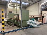1989 panhans 693/sh70 platen opdeelzaagmachine - afbeelding 5 van  7