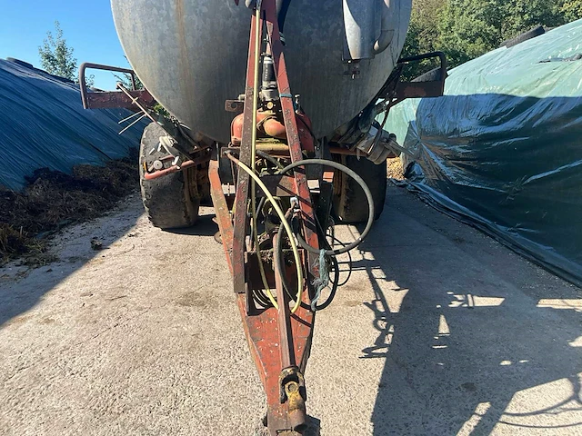 1989 record v950 slurry tanker record v950 – tandem – vacuümpomp – gegalvaniseerde tank - afbeelding 9 van  18