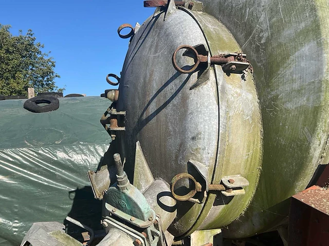 1989 record v950 slurry tanker record v950 – tandem – vacuümpomp – gegalvaniseerde tank - afbeelding 14 van  18