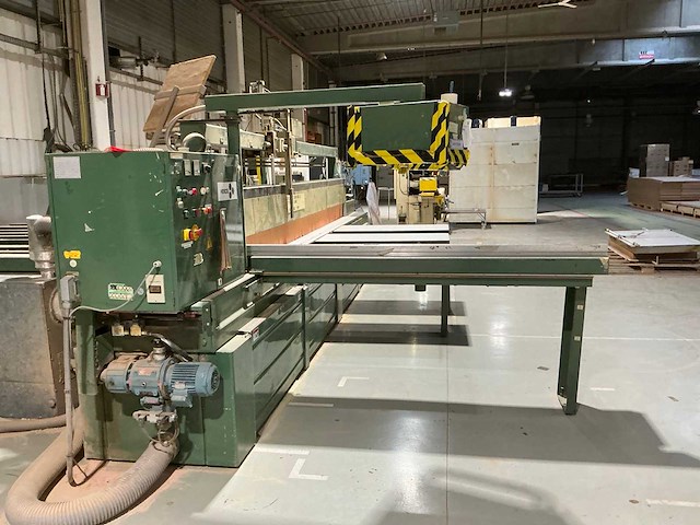 1989 s.85.e2. platen opdeelzaagmachine - afbeelding 12 van  15
