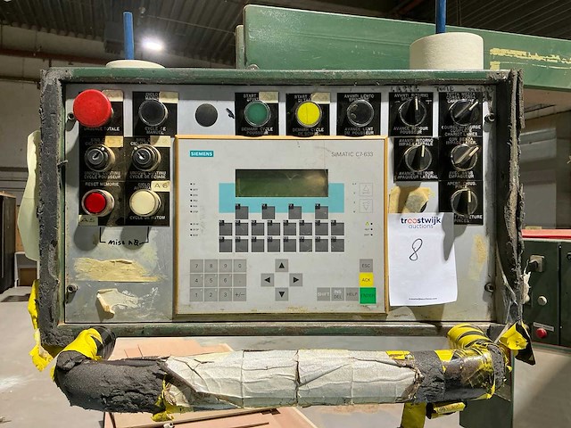 1989 s.85.e2. platen opdeelzaagmachine - afbeelding 13 van  15