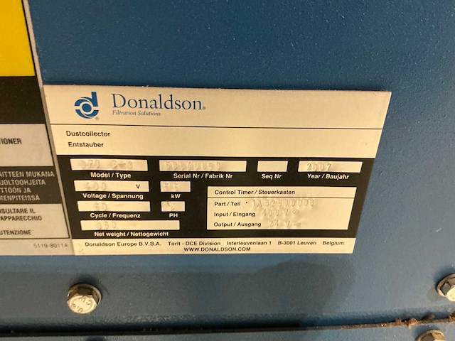 1989 s.85.e2. platen opdeelzaagmachine - afbeelding 7 van  15