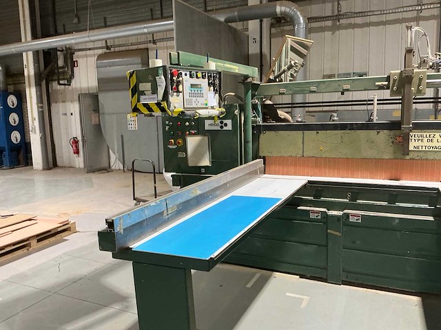 1989 s.85.e2. platen opdeelzaagmachine - afbeelding 10 van  15