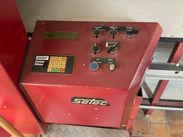 1989 setec deluxe / robby 7002 oplegmachine - afbeelding 11 van  13