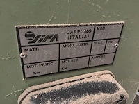 1989 sipa top 800 verticale lintzaagmachine - afbeelding 6 van  14