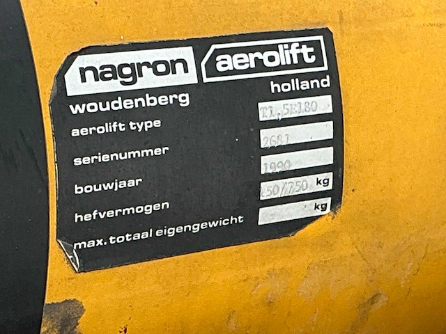 1990 aerolift nagron vacuümheffer - afbeelding 5 van  5