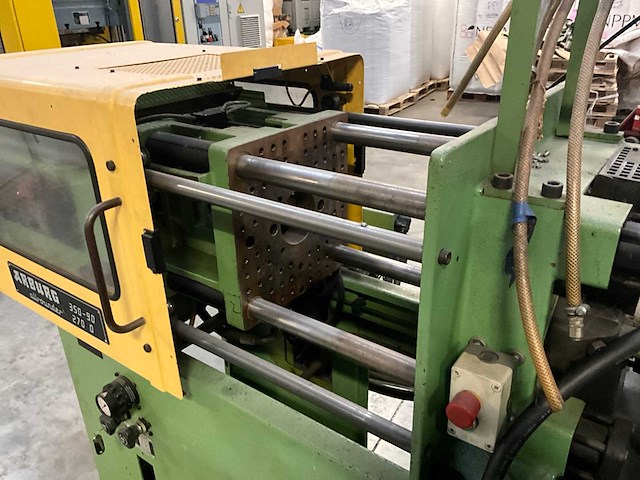 1990 arburg allrounder 270 d 850-90 spuitgietmachine - afbeelding 3 van  30