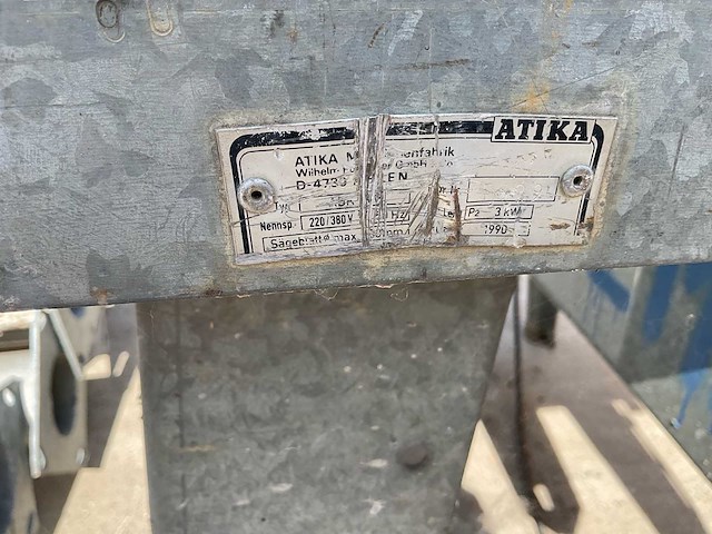 1990 atika d4730 tafelcirkelzaagmachine - afbeelding 4 van  5