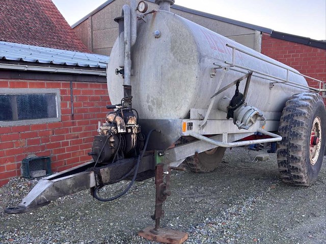 1990 deroo t5000 mesttank - afbeelding 1 van  12
