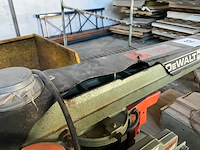1990 dewalt power shop dw125 radiaal afkortzaagmachine - afbeelding 5 van  8
