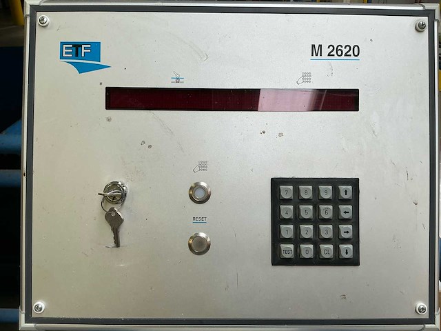 1990 etf m 5422-19 textiel snijmachine (5000mm) - afbeelding 14 van  18