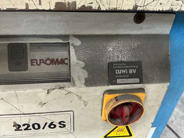 1990 euromac 220/6 uitkapmachine - afbeelding 5 van  7
