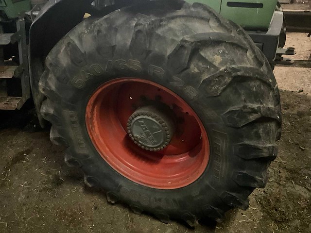 1990 fendt fwa385s-88 landbouwtractor - afbeelding 3 van  27
