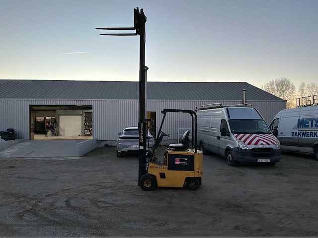 1990 hyster j1.50xl vorkheftruck (functioneel) - afbeelding 2 van  6