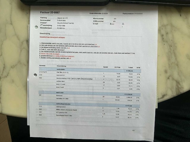 1990 jaguar xjs v12 oldtimer - afbeelding 28 van  36