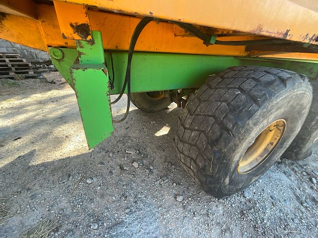 1990 joskin 12000b - trage oplegger / landbouwtrailer - afbeelding 12 van  25