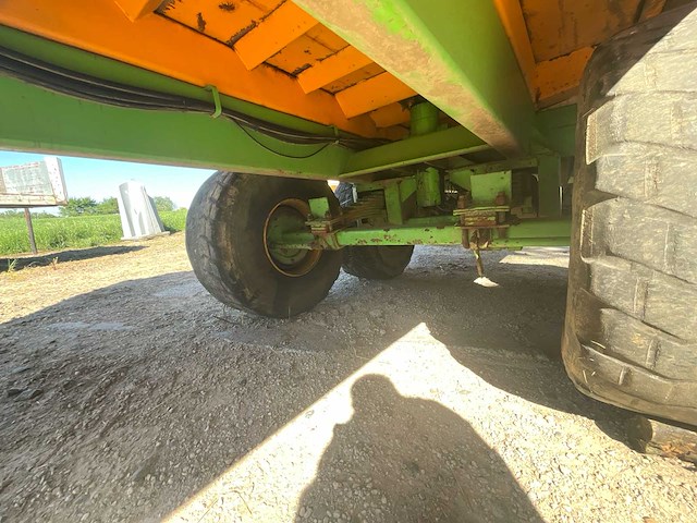 1990 joskin 12000b - trage oplegger / landbouwtrailer - afbeelding 18 van  25