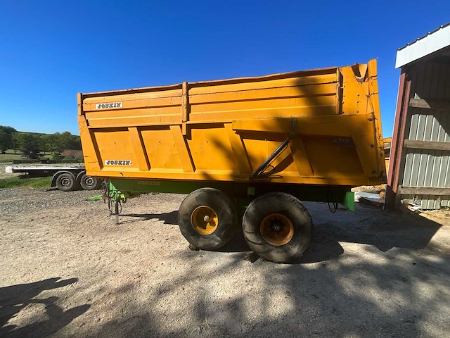 1990 joskin 12000b - trage oplegger / landbouwtrailer - afbeelding 2 van  25