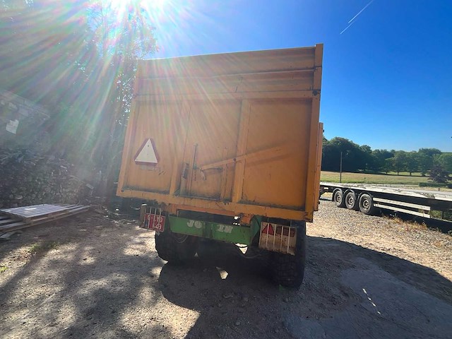 1990 joskin 12000b - trage oplegger / landbouwtrailer - afbeelding 4 van  25