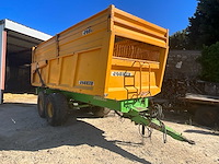 1990 joskin 12000b - trage oplegger / landbouwtrailer - afbeelding 6 van  25