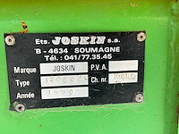 1990 joskin 12000b - trage oplegger / landbouwtrailer - afbeelding 8 van  25