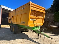 1990 joskin 12000b - trage oplegger / landbouwtrailer - afbeelding 22 van  25