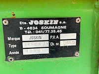 1990 joskin 12000b - trage oplegger / landbouwtrailer - afbeelding 24 van  25