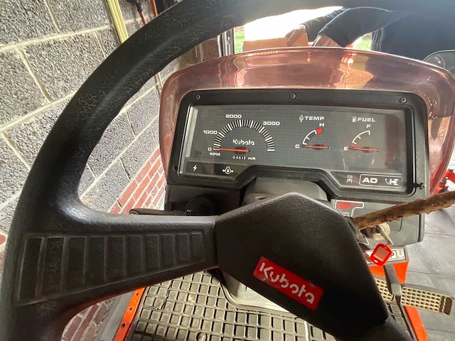1990 kubota gt-3 tractor-type grasmaaier - afbeelding 5 van  9