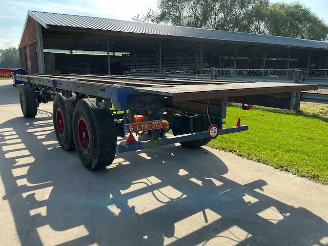 1990 landbouw chassis - getrokken aanhanger - afbeelding 9 van  9