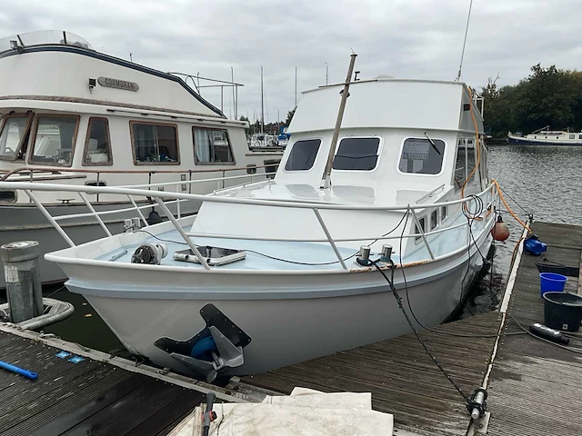 1990 lasco leopoldkruiser evy-max – 11,92 m – daf diesel – bijna volledig gerestaureerd leopoldkruiser motorjacht - afbeelding 1 van  38