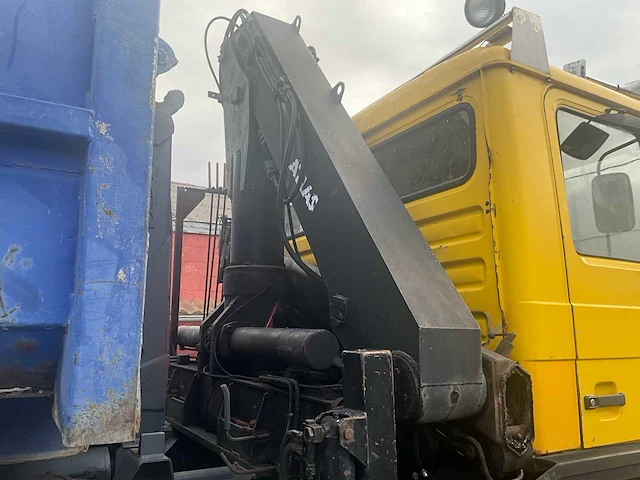1990 man m18f man m18 f 4x2 hydraulische tipper – inclusief open tipper – 18,3 t – diesel – apk geldig tot 29/10/2026 - afbeelding 24 van  26