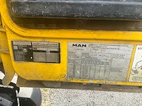 1990 man m18f man m18 f 4x2 hydraulische tipper – inclusief open tipper – 18,3 t – diesel – apk geldig tot 29/10/2026 - afbeelding 6 van  26