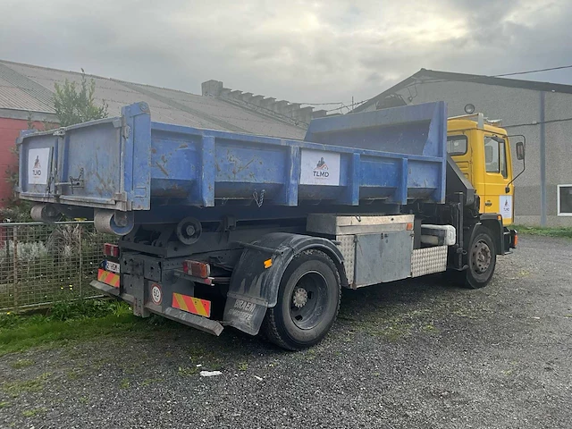 1990 man m18f man m18 f 4x2 hydraulische tipper – inclusief open tipper – 18,3 t – diesel – apk geldig tot 29/10/2026 - afbeelding 20 van  26